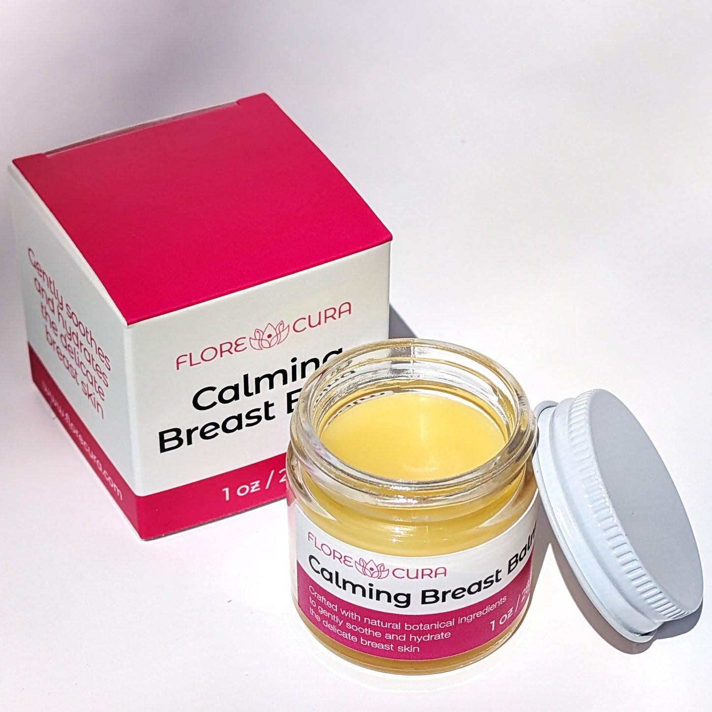 Botanical breast balm for sensitive skin